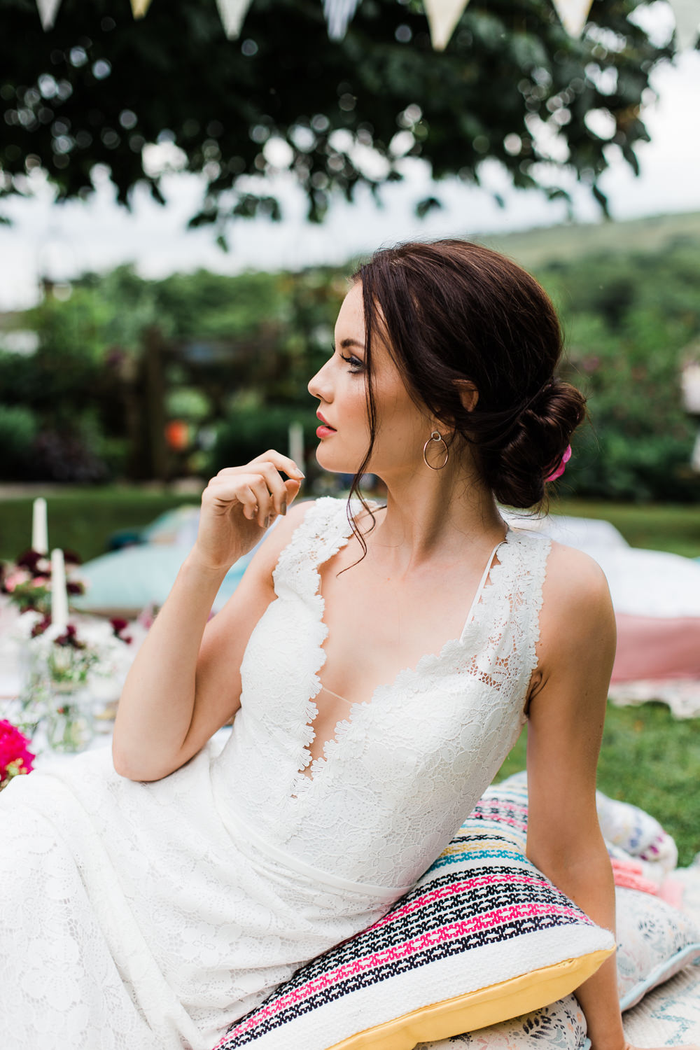 Colourful Bohemian Floral Wedding Ideas Anna Beth Photography