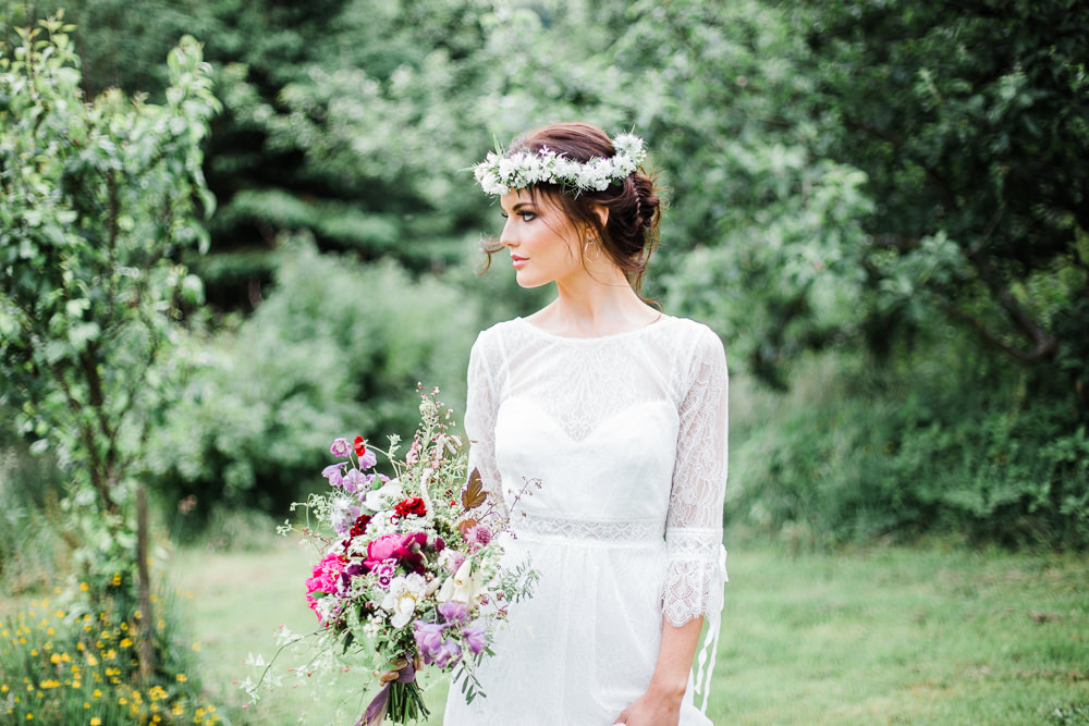 Colourful Bohemian Floral Wedding Ideas Anna Beth Photography