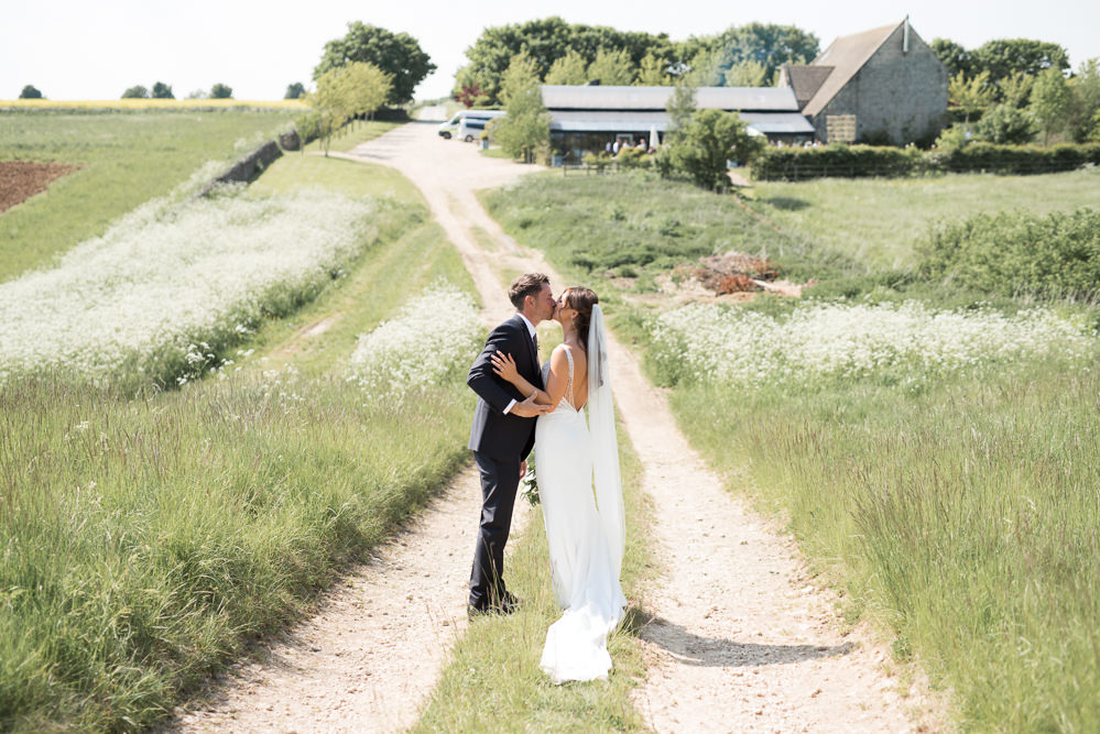 Bride Bridal Embellished Sequin Boat Neck Sleeveless Veil Bouquet Greenery White Reiss Waistcoat Groom Navy Elegant Chic Modern Wedding Kayleigh Pope Photography