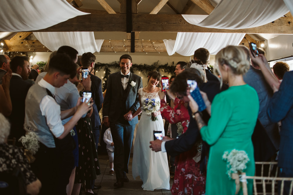 Travel Wine Inspired Rustic Outdoor Natural Farm Field Bride Groom Ceremony Aisle | Farbridge Barn Wedding Jamie Dunn Photography