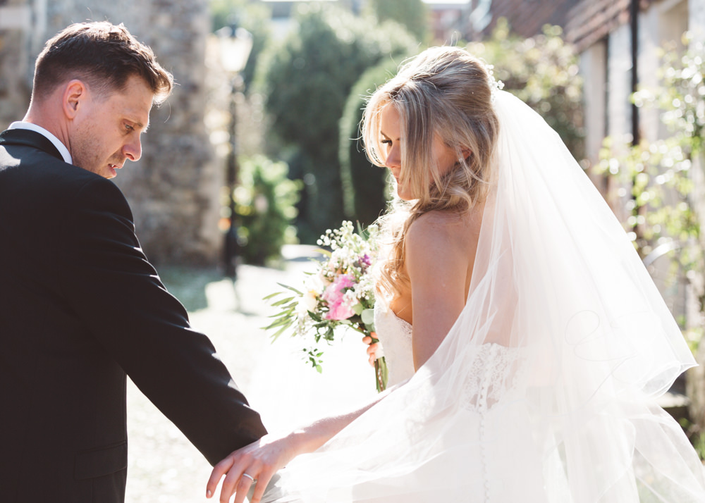 Veil Bride Bridal George Rye Wedding Hollie Carlin Photography