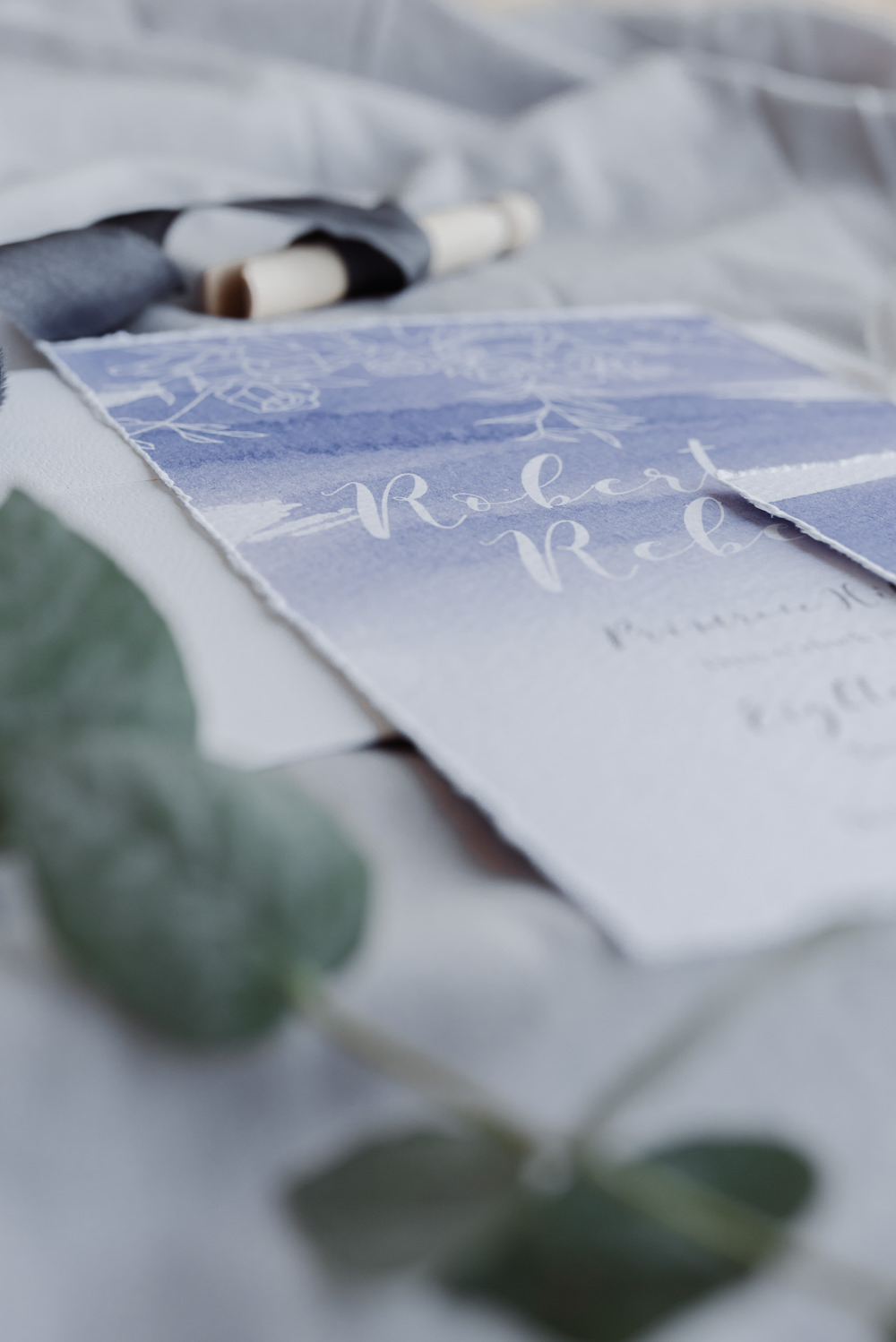 Watercolour Purple Lilac Stationery Invitation Invite Suite Grey Violet Wedding Ideas Chloe Ely Photography