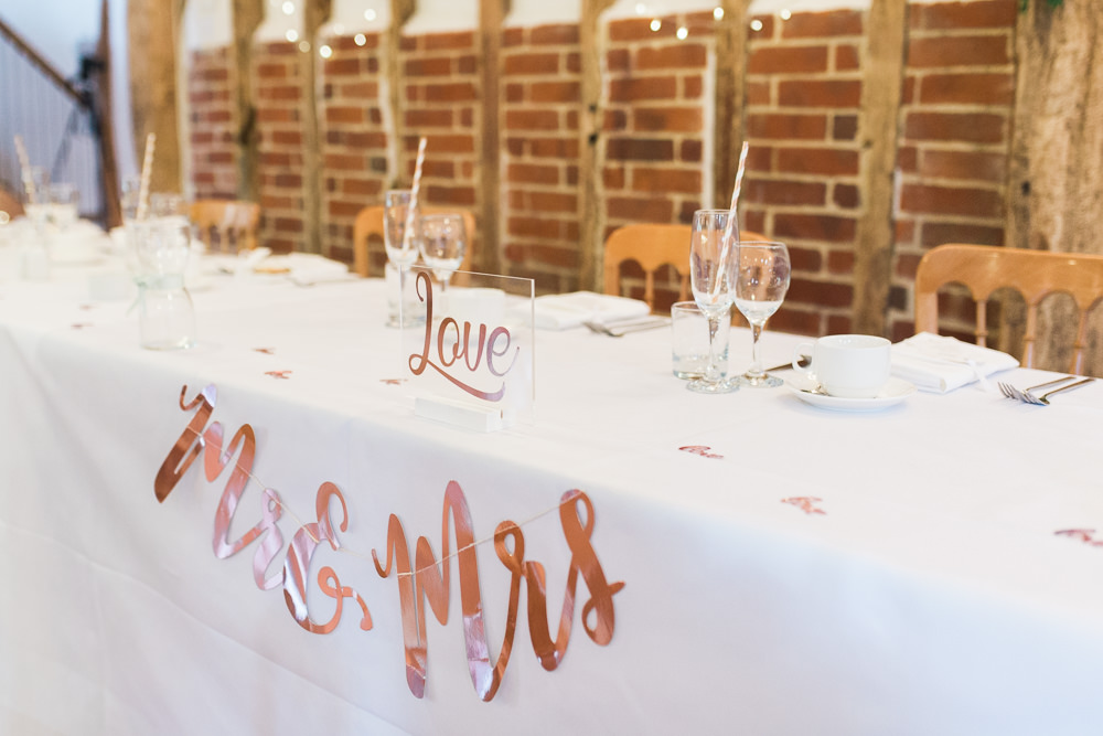 Mr & Mrs Garland Moreves Barn Wedding Gemma Giorgio Photography