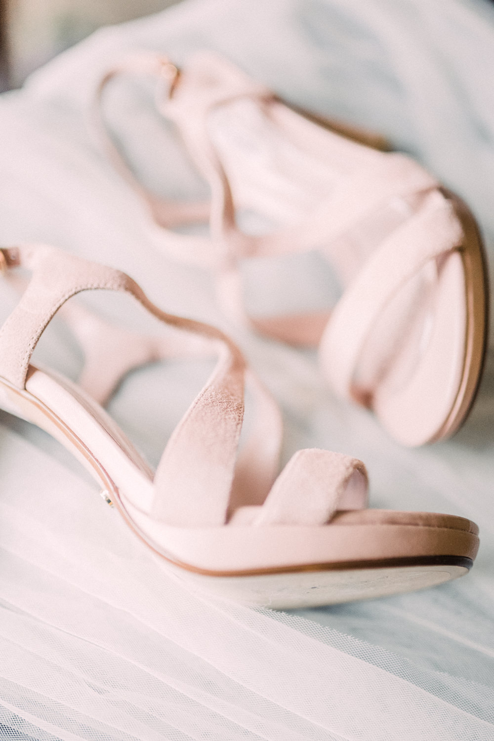 Bride Bridal Strappy Heels Shoes Pheasant Harome Wedding Yorkshire Arabella Smith Photography