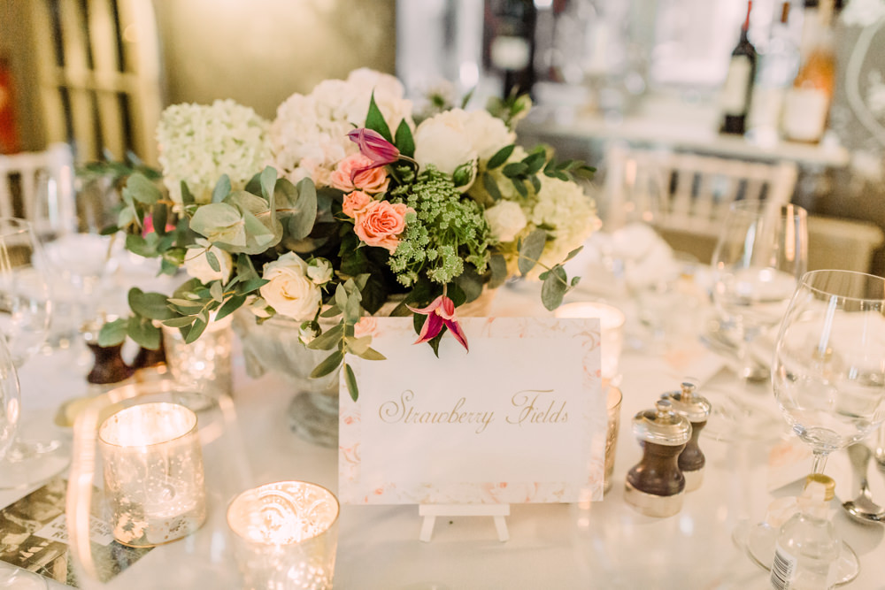 Table Name Stationery Pheasant Harome Wedding Yorkshire Arabella Smith Photography