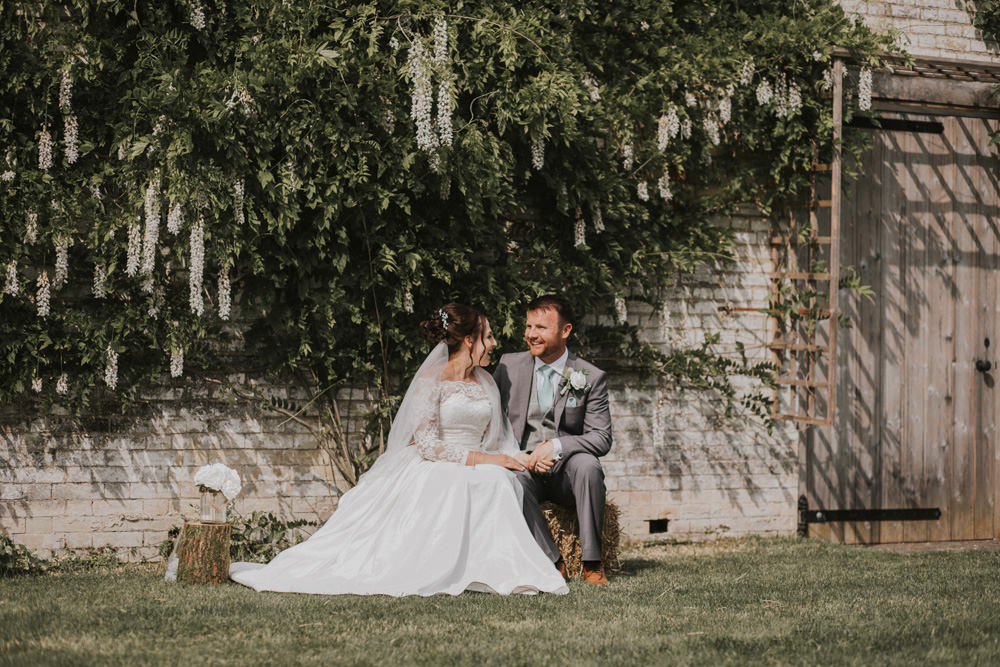 Outdoor Farm Field Wheat Rustic Garden Marquee Bride Groom | Fun and Relaxed Scrivelsby Walled Garden Wedding Brook Rose Photography