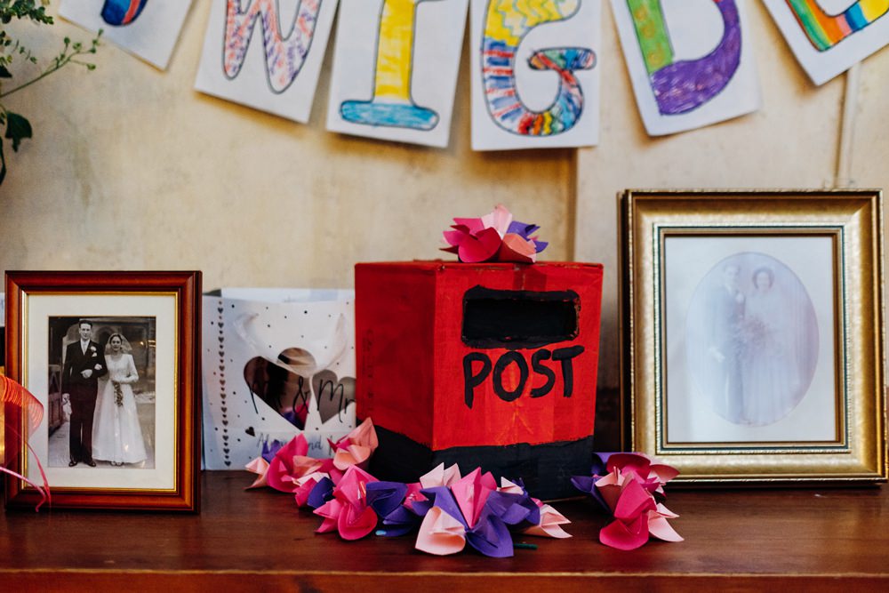 Children Post Box Cards Photographs Tanner Warehouse Wedding Marianne Chua Photography