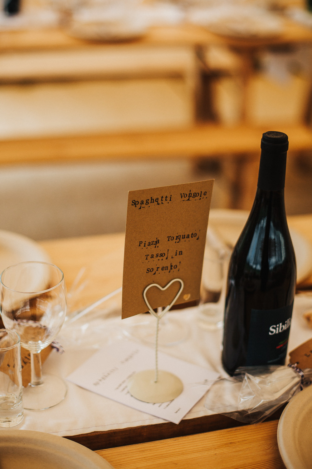 Menu Italian Print Whimsical Countryside Sperry Tent Wedding Emilie May Photography