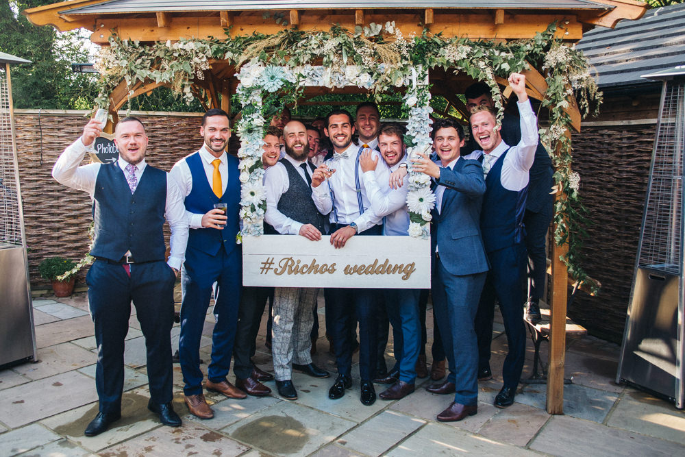Cut Out Polariod Photo Booth Wray's Barn Whinstone View Wedding Sally T Photography