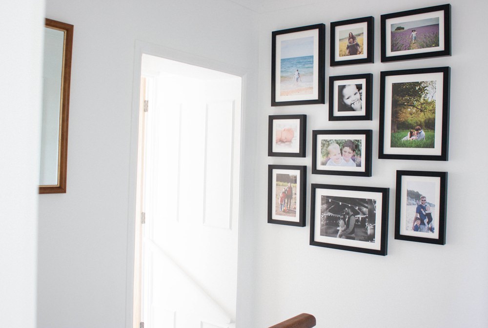 Wedding Photos Print Gallery Wall