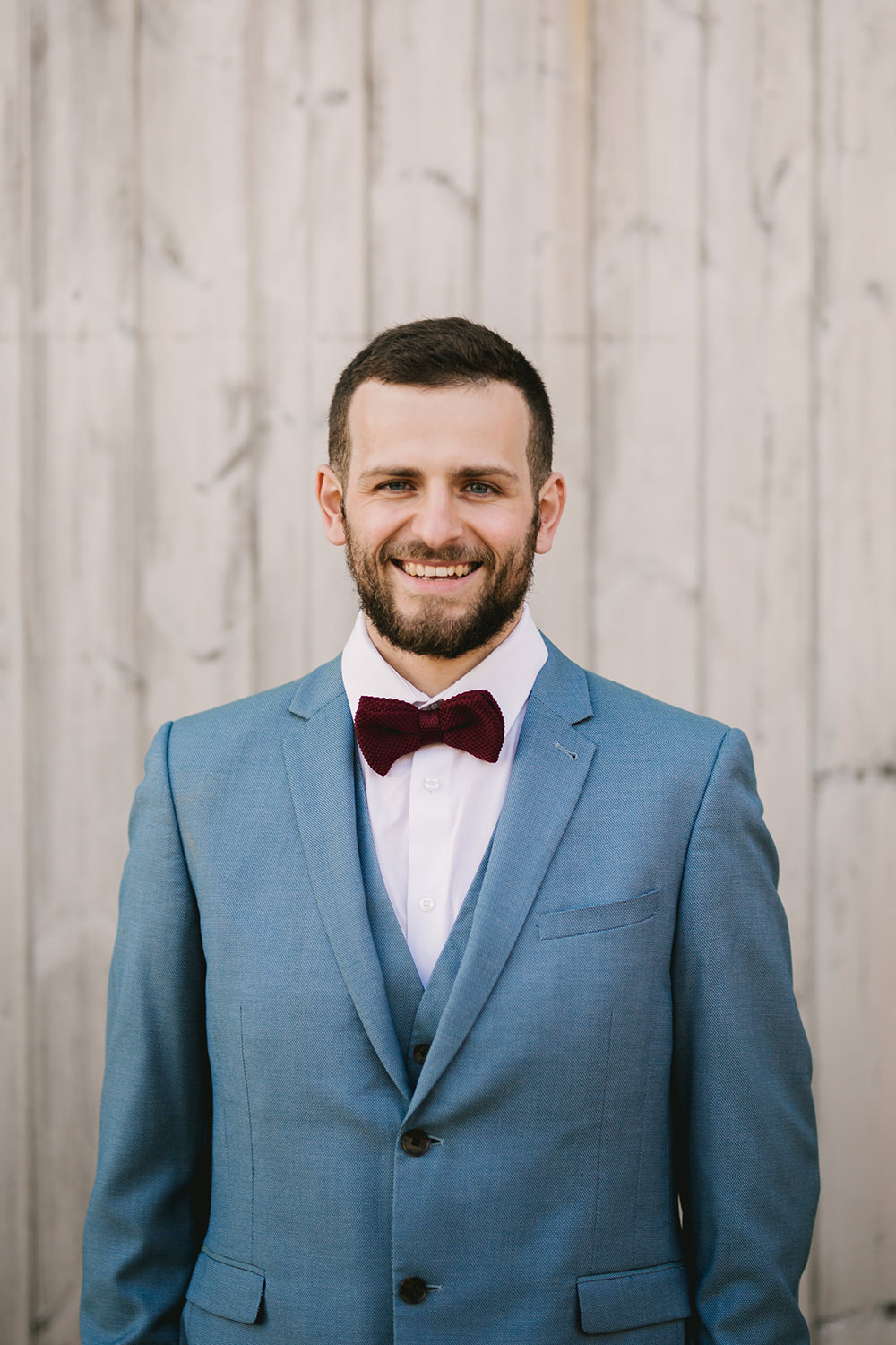 Groom Suit Blue Bowtie Red Dark Budgundy Antique Moody Floral Farm Wedding Ideas Jemma King Photography