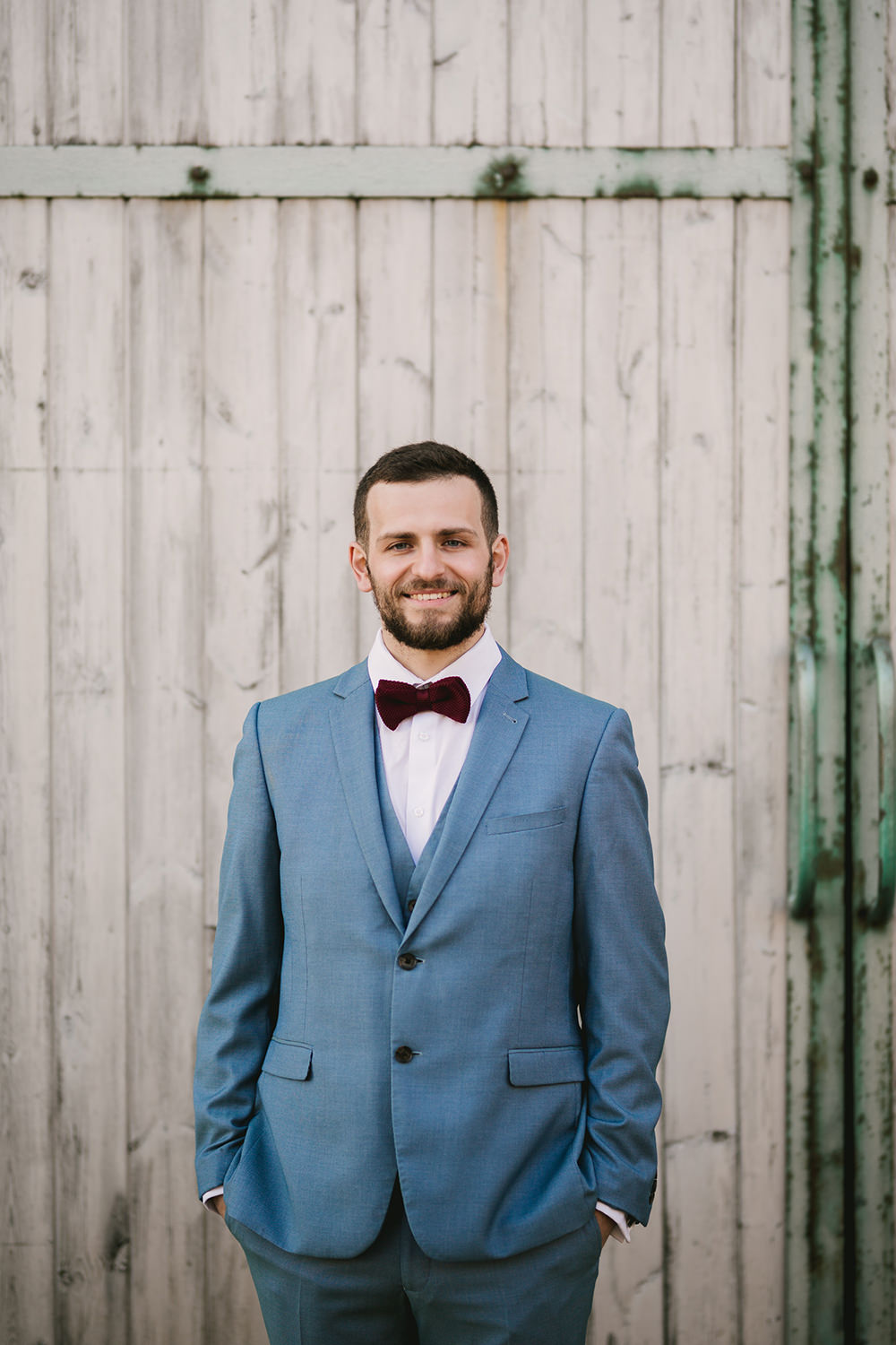 Groom Suit Blue Bowtie Red Dark Budgundy Antique Moody Floral Farm Wedding Ideas Jemma King Photography