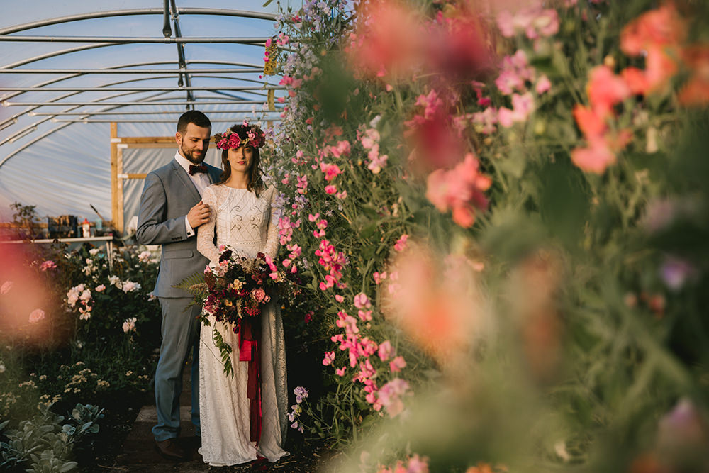 Antique Moody Floral Farm Wedding Ideas Jemma King Photography
