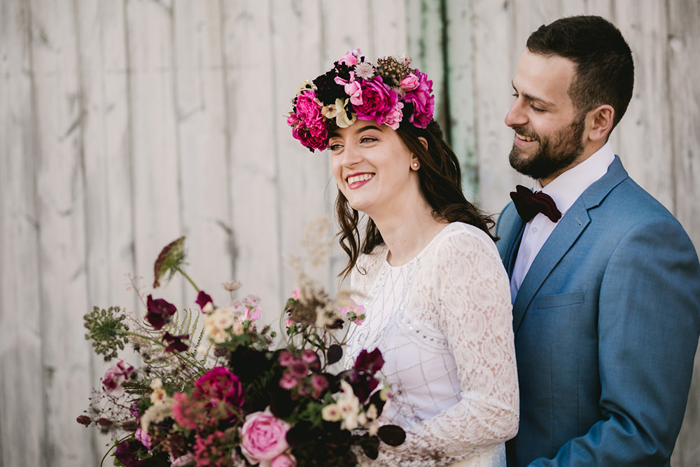 Antique Moody Floral Farm Wedding Ideas Jemma King Photography