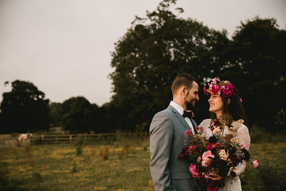 Antique Moody Floral Farm Wedding Ideas Jemma King Photography