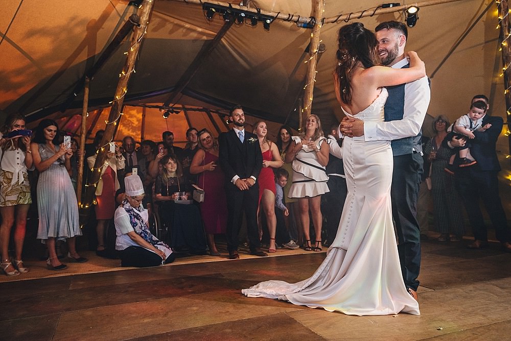 DIY Home Barn Tipi Wedding Marta May Photography