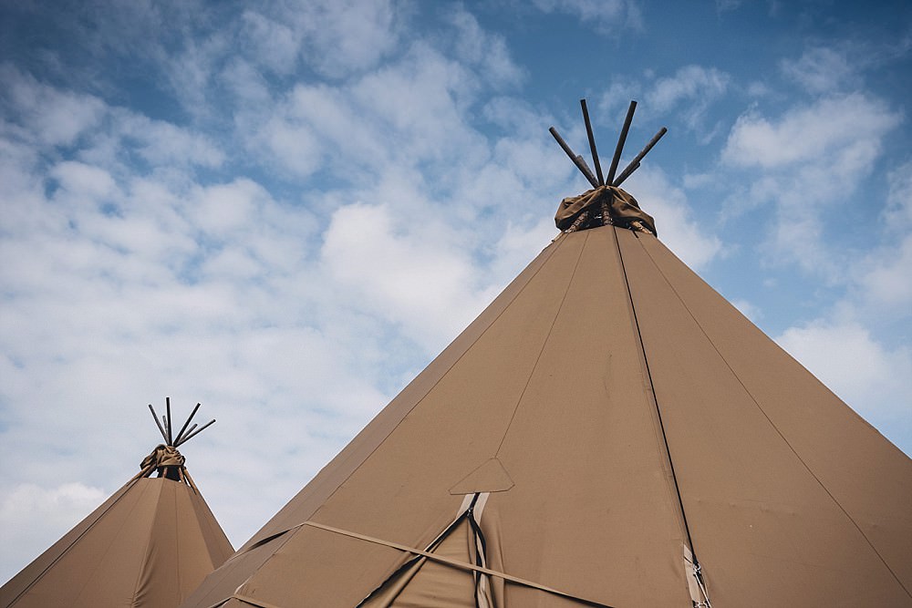 DIY Home Barn Tipi Wedding Marta May Photography