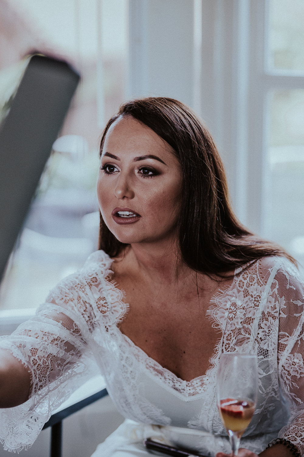 Bride Bridal Make Up Beauty Faversham Wedding Leeds Steven Haddock Photography