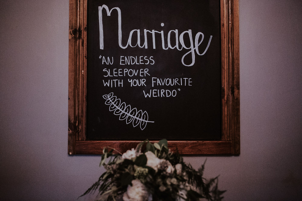 Love Quote Sign Marriage Faversham Wedding Leeds Steven Haddock Photography