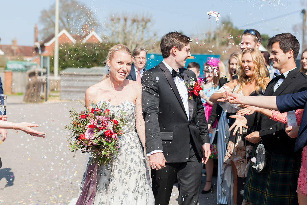 Confetti Throw Highcliffe Castle Wedding Bowtie and Belle Photography