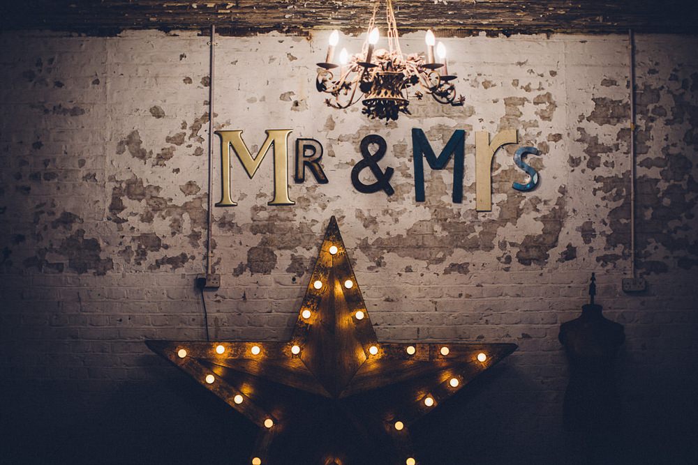 Mr & Mrs Star Light Up Lights Star MC Motors Wedding LoveStruck Photography
