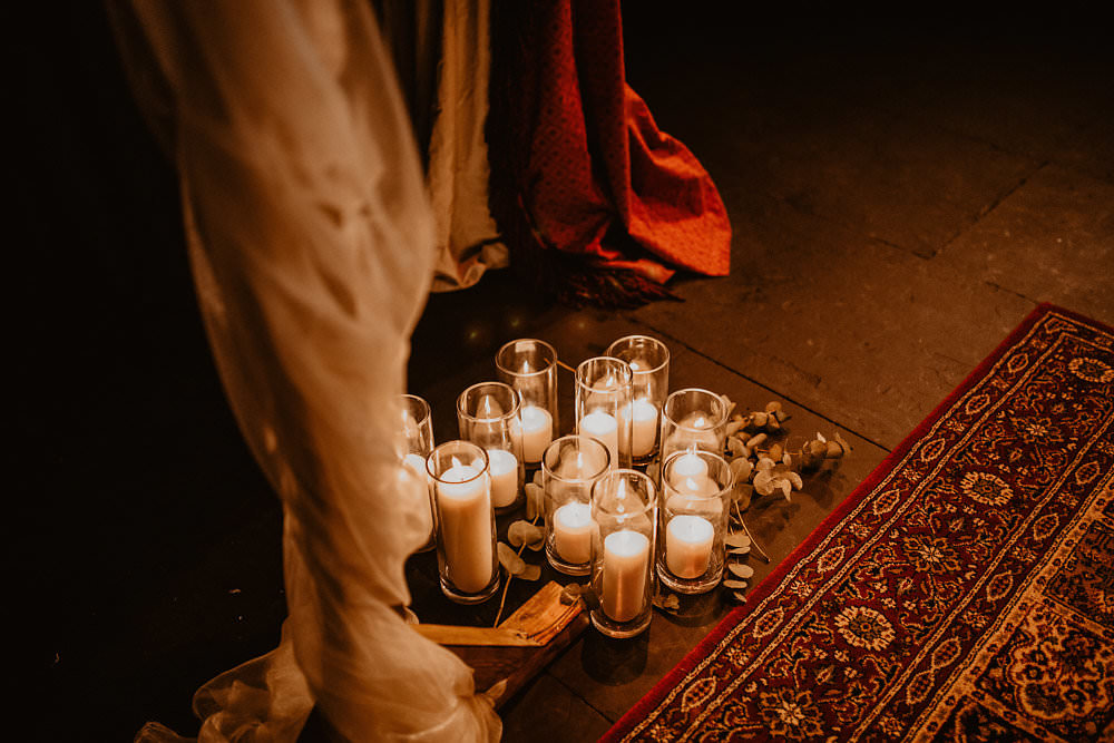 Ceremony Candles Rugs Aisle Norwich Cathedral Wedding Camilla Andrea Photography