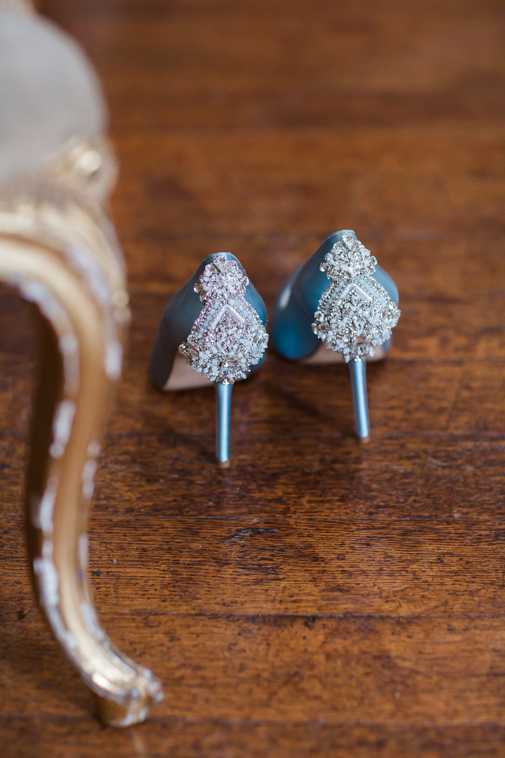 Modern Wabi Sabi Ballet Dance Inspired Editorial Blue Bridal Freya Rose Shoes Somerley House Mantelpiece | Romantic Soft Wedding Ideas Siobhan H Photography