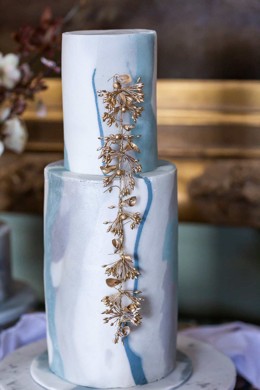 Modern Dance Ballet Inspired Fine Art Editorial Somerley House Cakes Dessert Table Kate Burt | Romantic Soft Wedding Ideas Siobhan H Photography