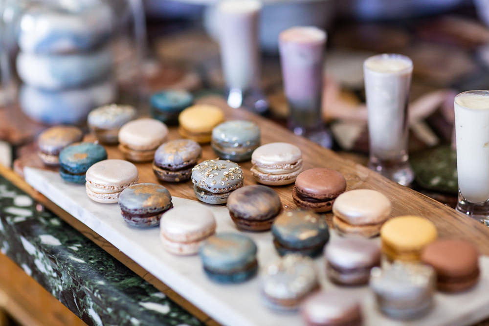Modern Dance Ballet Inspired Fine Art Editorial Somerley House Cakes Dessert Table Kate Burt Macarons | Romantic Soft Wedding Ideas Siobhan H Photography