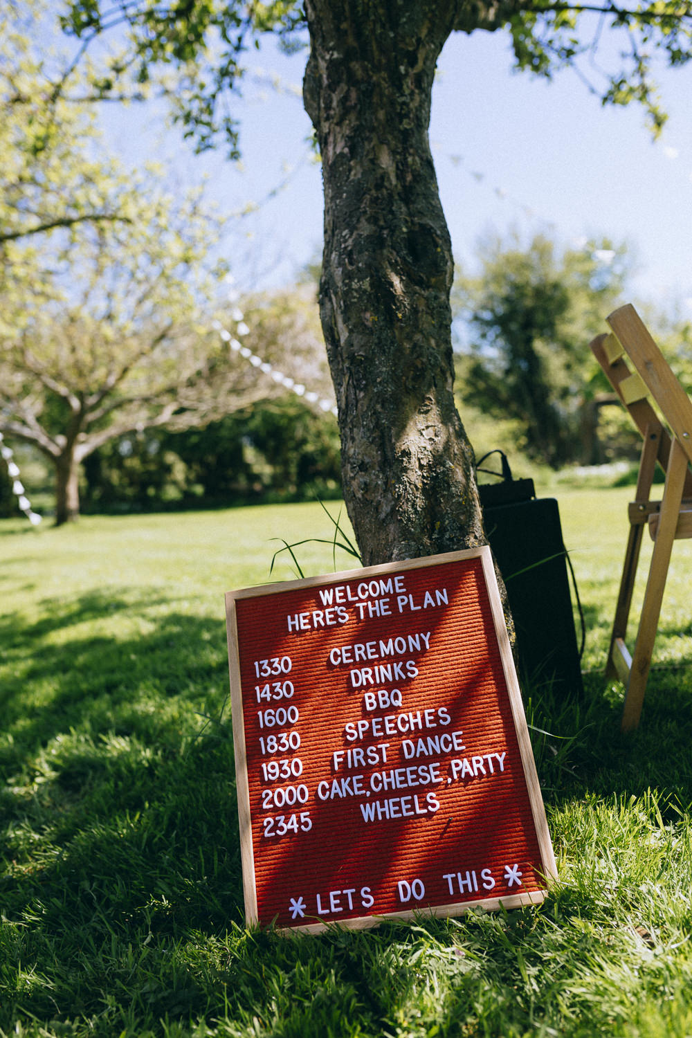 Peg Board Sign Modern Timings Order Day Rue De Seine Wedding Dress Bride Curious Rose Photography
