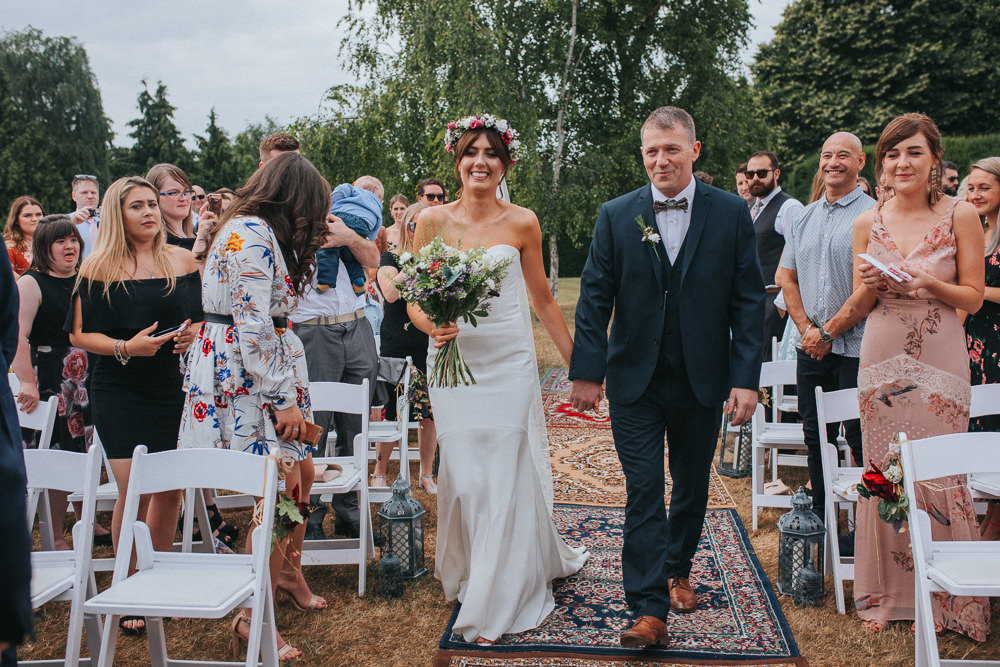 Summer Boho Outdoor Wedding A Little Picture