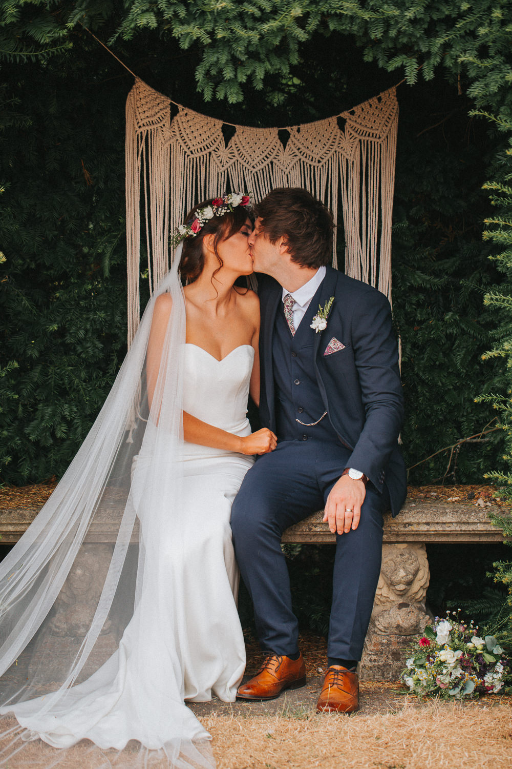 Summer Boho Outdoor Wedding A Little Picture