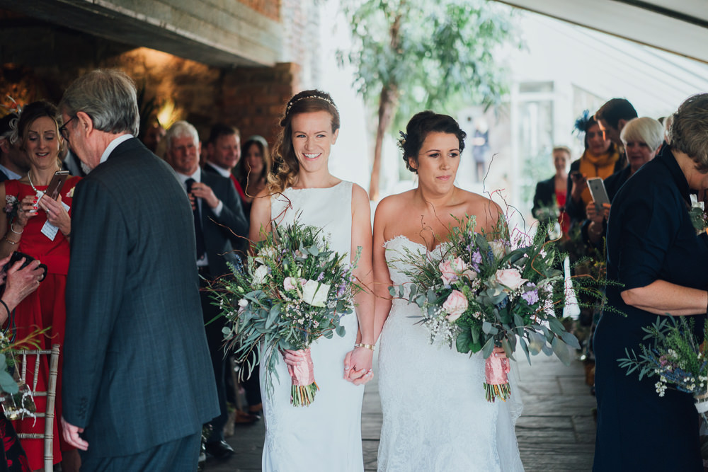 Bride Bridal Boat Neck Sweetheart Sleeveless Lace Illusion Button Detail Dress Gown Wildflower Meadow Bouquet Wild Rustic Glam Sea Wedding Mr and Mrs Wedding Photography