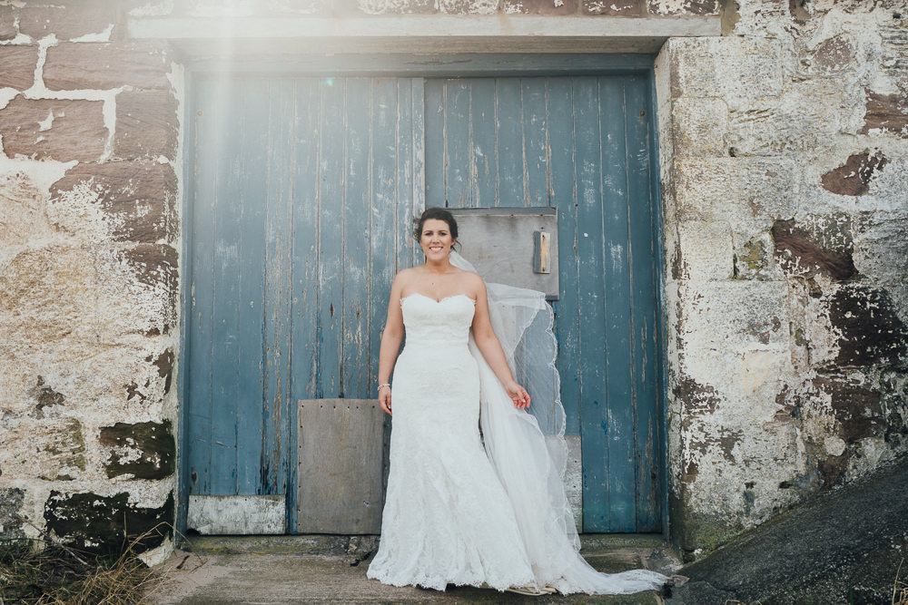 Bride Bridal Boat Neck Sweetheart Sleeveless Lace Dress Gown Wild Rustic Glam Sea Wedding Mr and Mrs Wedding Photography