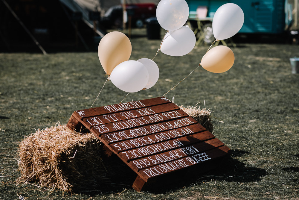 Wooden Pallet Sign Alcott Weddings Oobaloos Photography