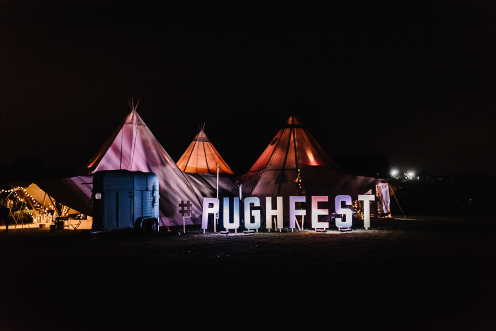 Festival Sign Signage Tipis Lighting Alcott Weddings Oobaloos Photography