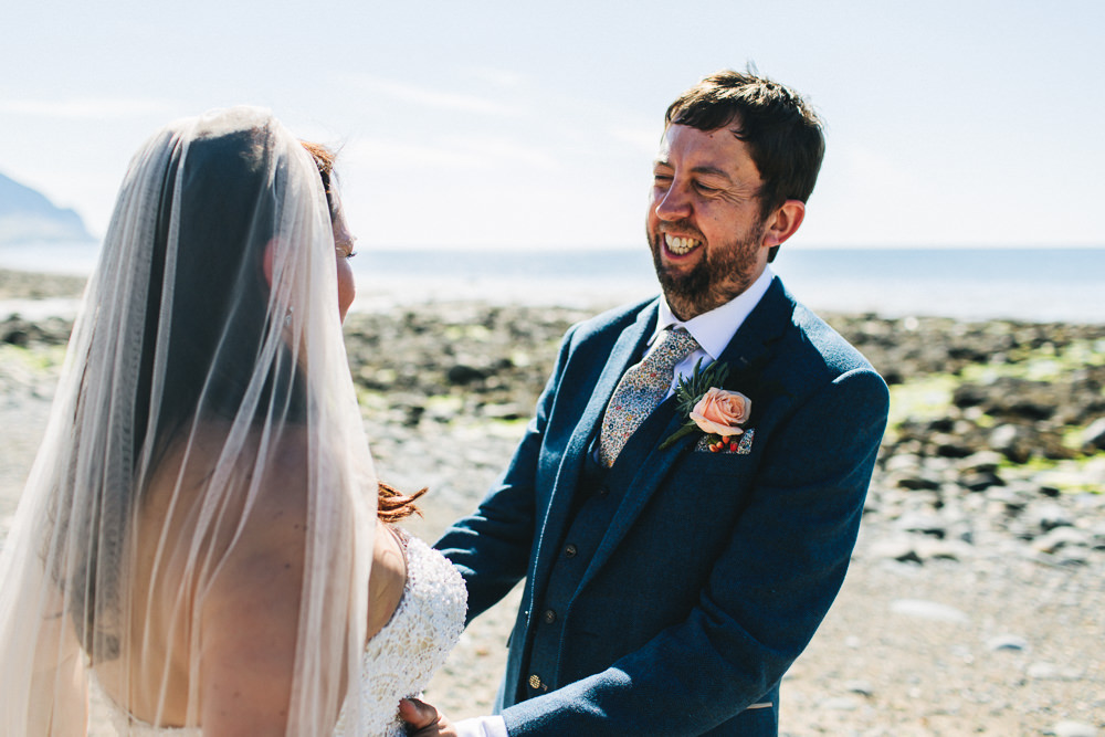 Bride Bridal Separates Sweetheart Neckline Strapless Tulle Floor Length Veil Three Piece Waistcoat Groom Bach Wen Farm Wedding Jessica O'Shaughnessy Photography