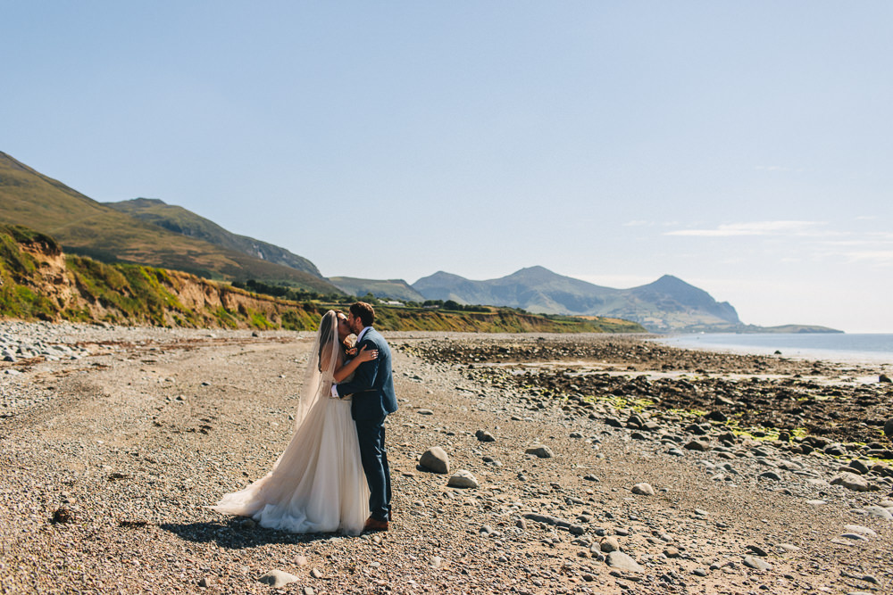 Bride Bridal Separates Sweetheart Neckline Strapless Tulle Floor Length Veil Three Piece Waistcoat Groom Bach Wen Farm Wedding Jessica O'Shaughnessy Photography