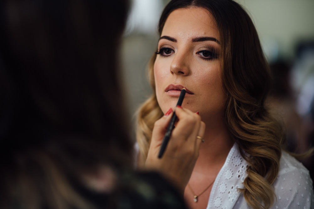 Bride Bridal Make Up Beauty Barley Wood House Wedding The Shannons Photography