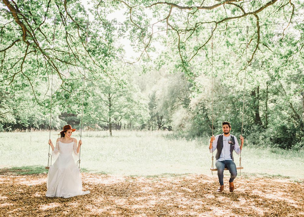 Boho Woodland Wedding Ideas Camp Katur Emily Olivia Photography