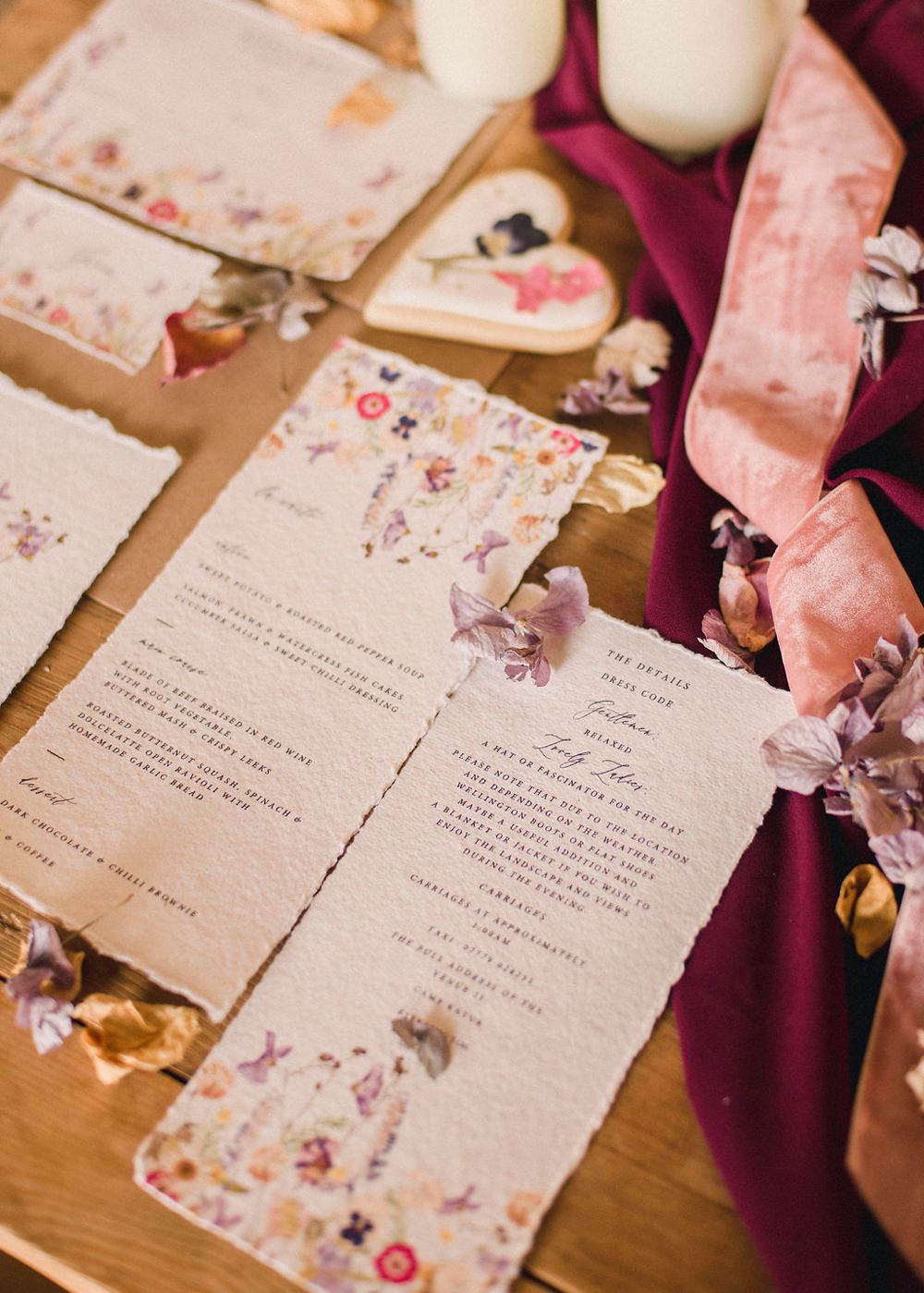Floral Stationery Pretty Illustrated Calligraphy Invites Invitations Boho Woodland Wedding Ideas Camp Katur Emily Olivia Photography