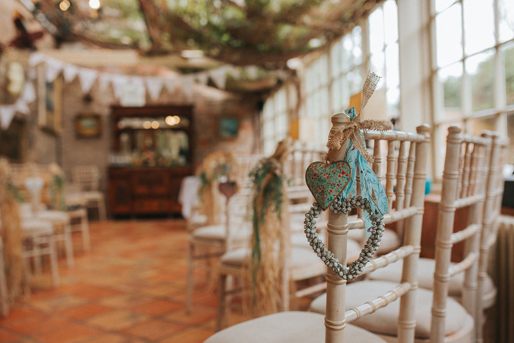 Pew End Chair Aisle Decor Wicker Hearts Crab Lobster Wedding A Little Picture