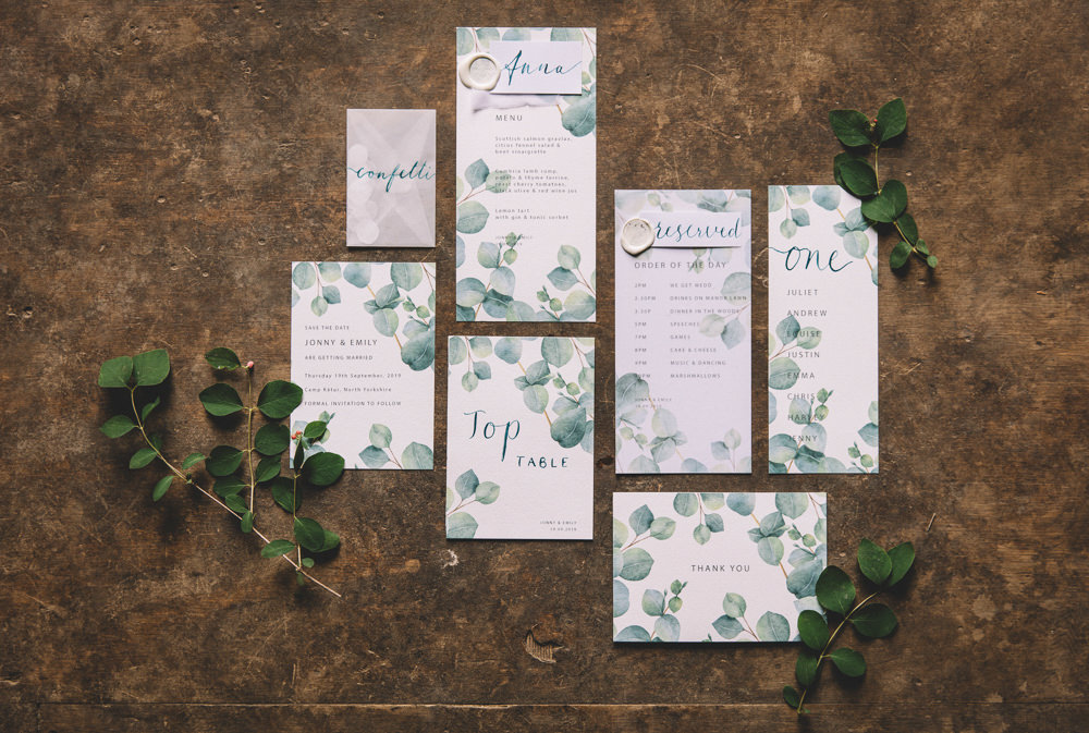 Stationery Invites Invitations Botanical Greenery Suite Free Spirited Wedding Ideas Woodland Lumiere Photographic