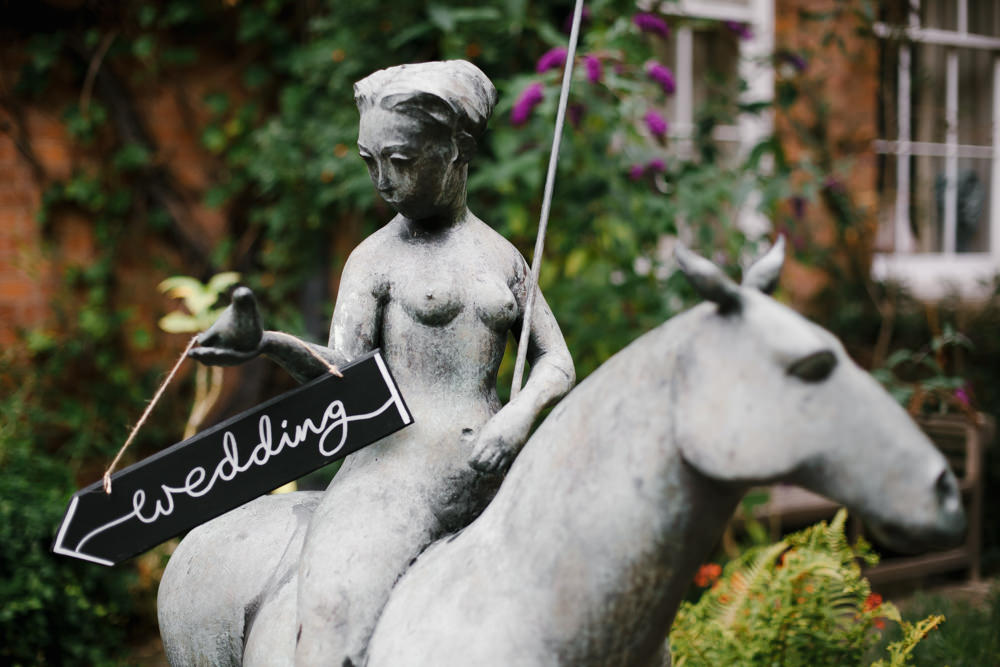 Wedding Sign Post Chalk Black Board Fun Laughter Relaxed Wedding Chris Barber Photography