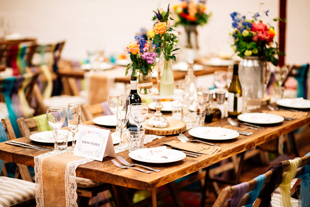 Fun Quirky Colourful Wedding Fairclough Studios