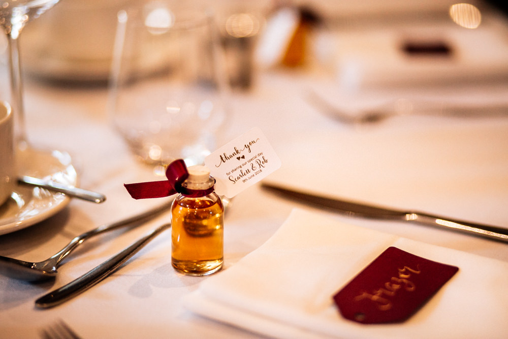 Bottle Drink Favours Mini Gamekeepers Inn Wedding Fairclough Studios