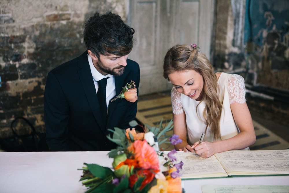 London Elopement Wedding Asylum Robbins Photographic