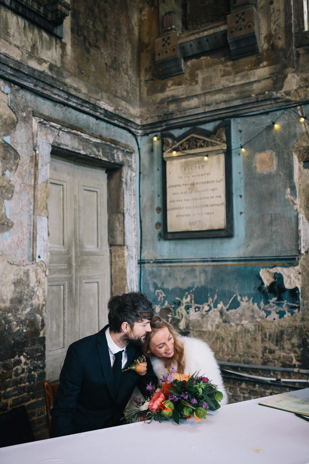 London Elopement Wedding Asylum Robbins Photographic