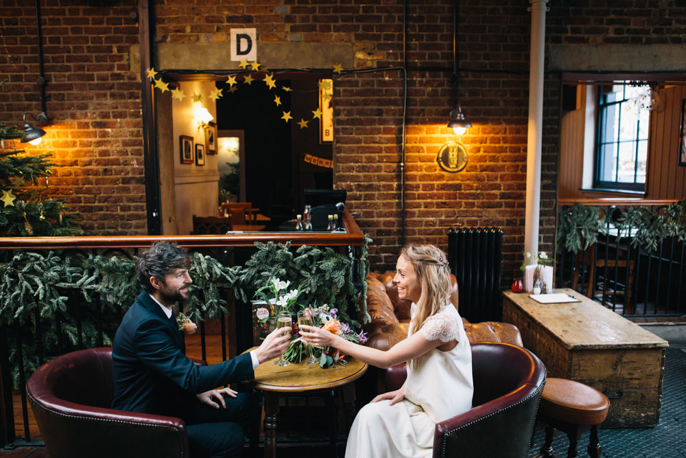 London Elopement Wedding Asylum Robbins Photographic