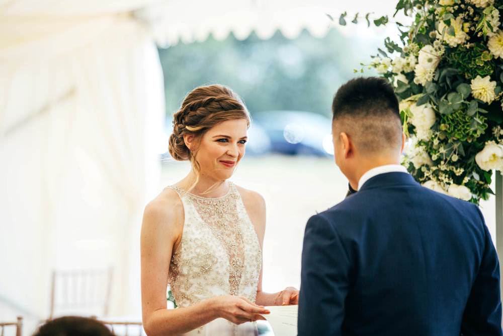 Long Barn Wedding Three Flowers Photography